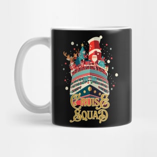 Cruise Squad Christmas Boat Trip Matching Holiday Pajamas Mug